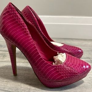 Alexia Magenta Platform High Heels